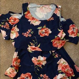 Pink blush Maternity/ Nursing top